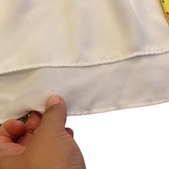 ZARA blouse sleeveless lace layered - Picture 10 of 11